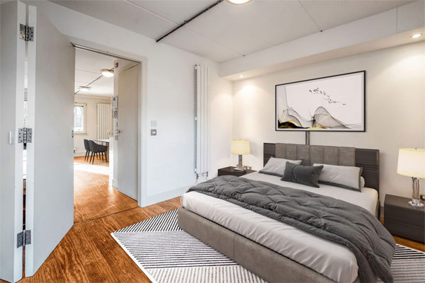 Image of a property after virtual staging